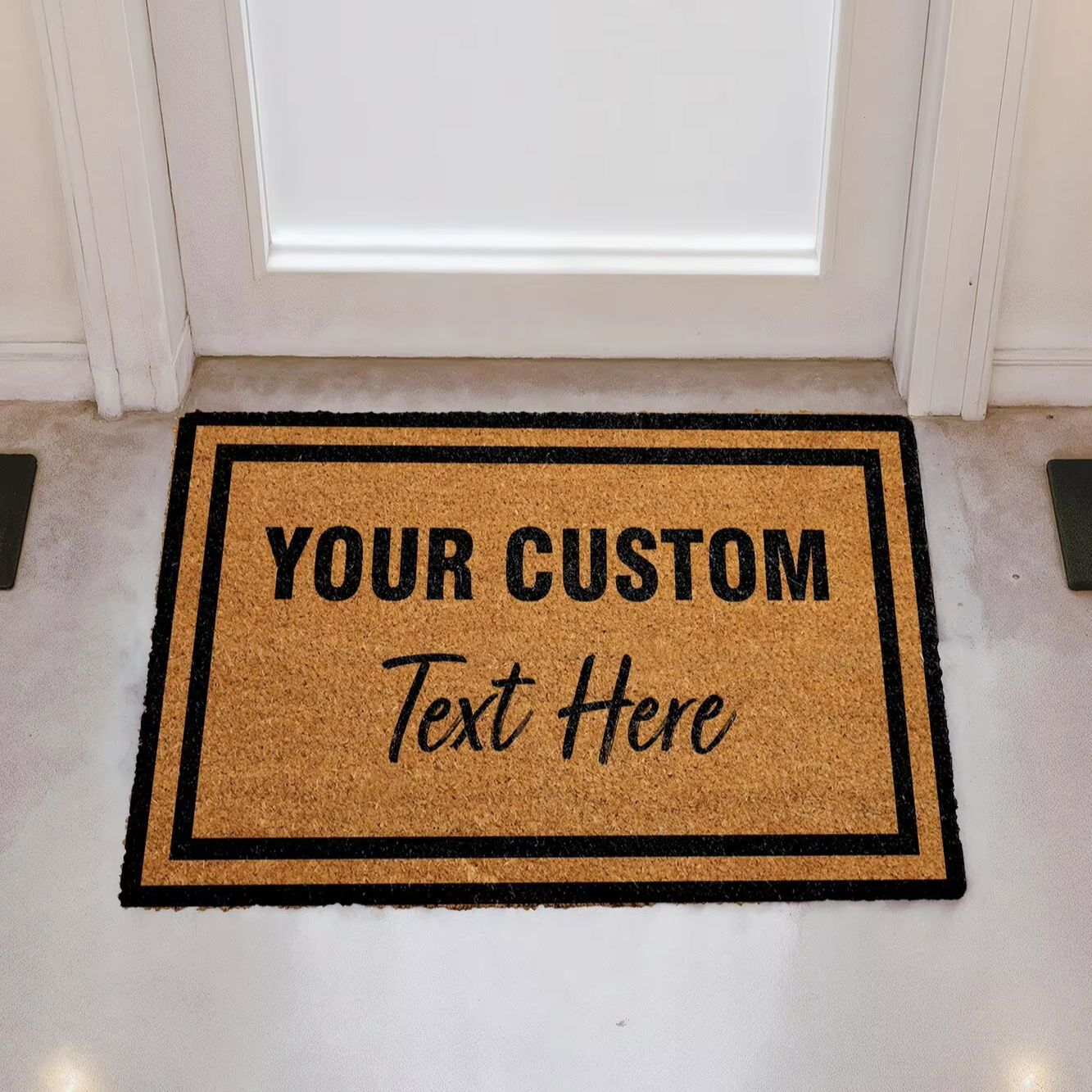 Home Textiles Company - Custom Text Logo Doormat Personalized Home
