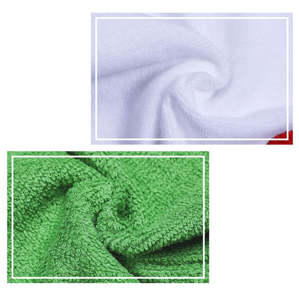 Home Textiles Pakistan - 2Pcs Christmas Towels Cotton Cake Design