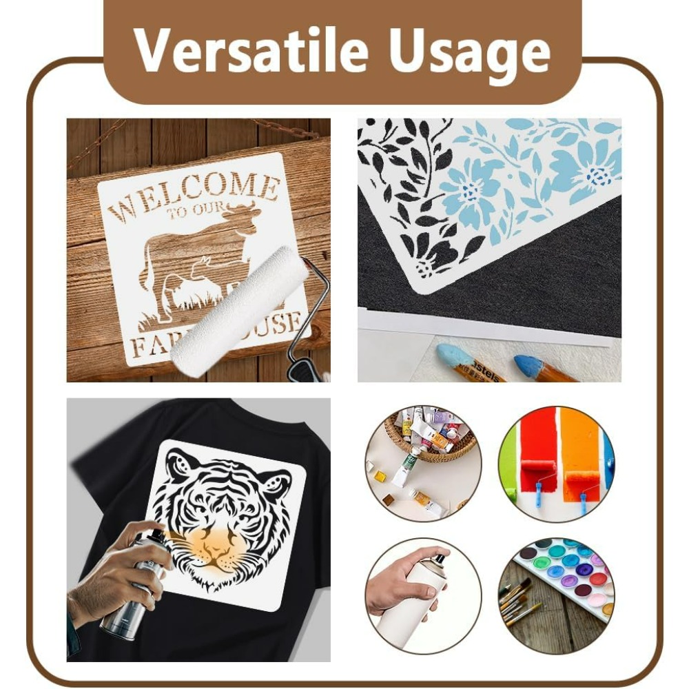 Dot Mandala Stencil Template 1 - Home Textiles Products recension och pris