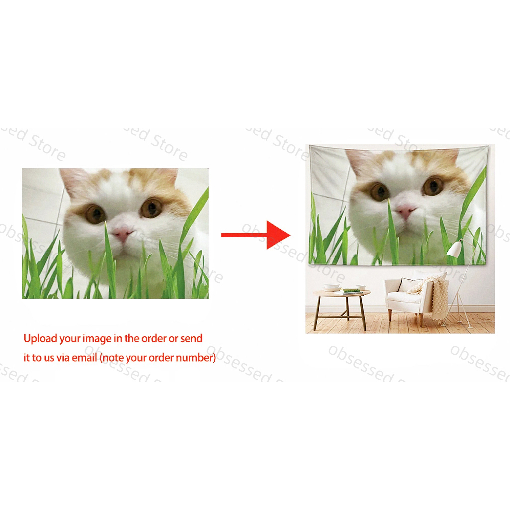 Customized Tapestry Printing f - Home Textiles Products recension och pris
