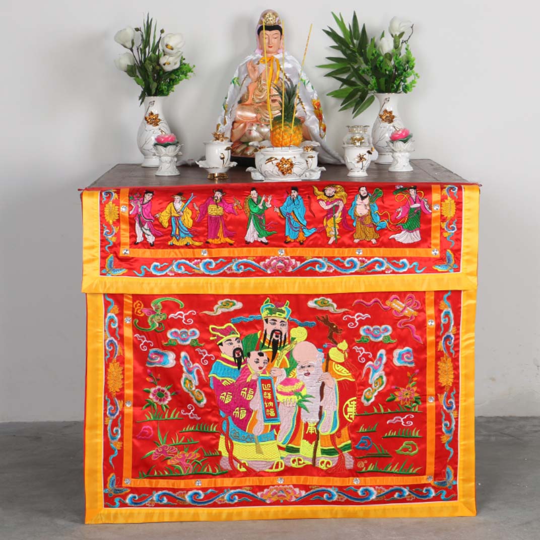 Buddhist Taoism HOME Temple Wo - Home Textiles China recension och pris