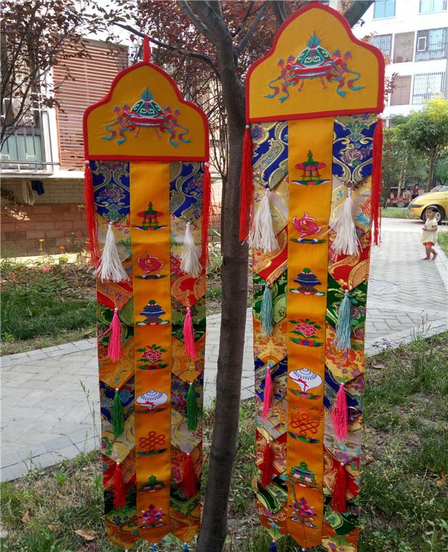A PAIR 2p Wholesale Buddhist s - Home Textiles China recension och pris