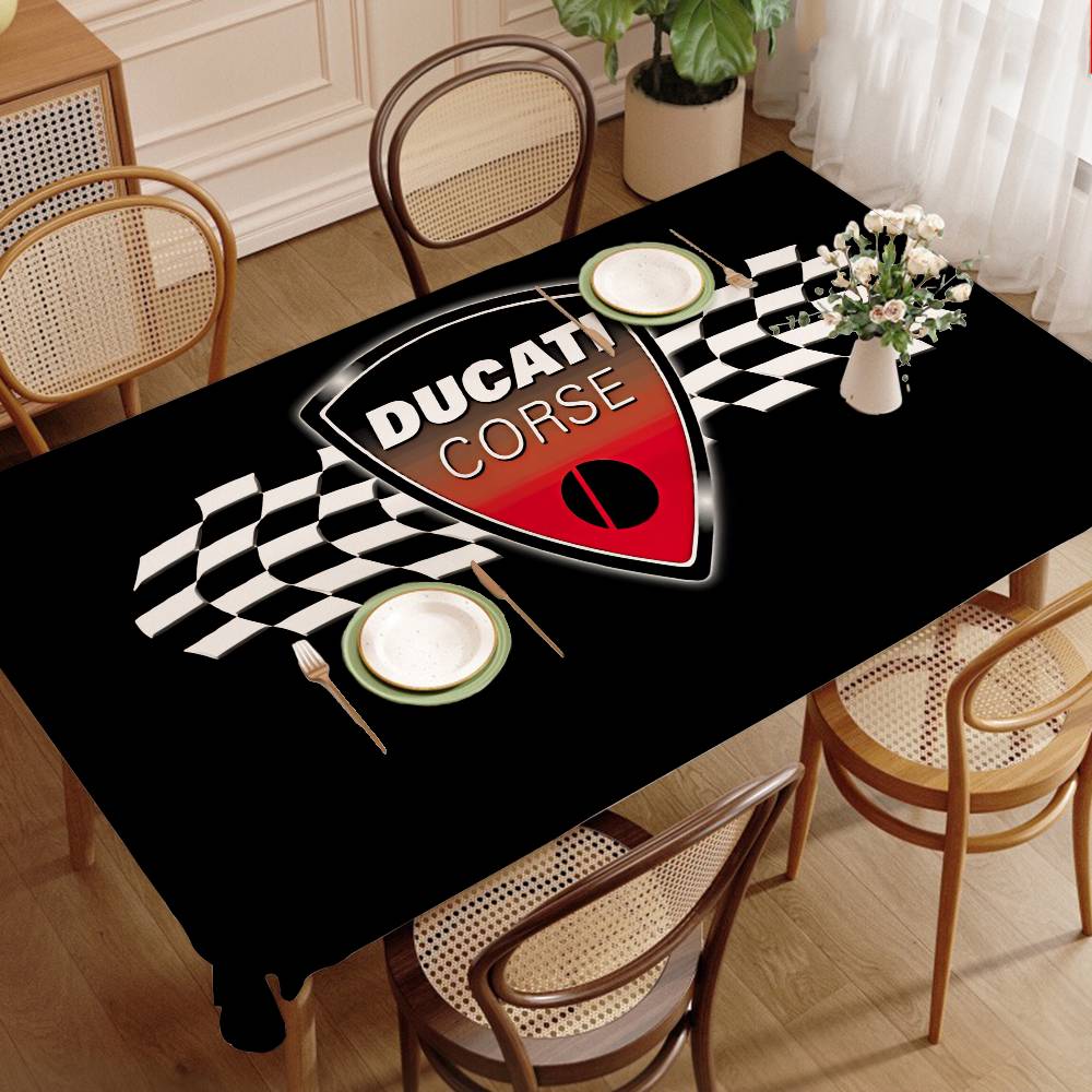 D-Ducaties Motorcycle LOGO Tab - Home Textiles Today Logo recension och pris