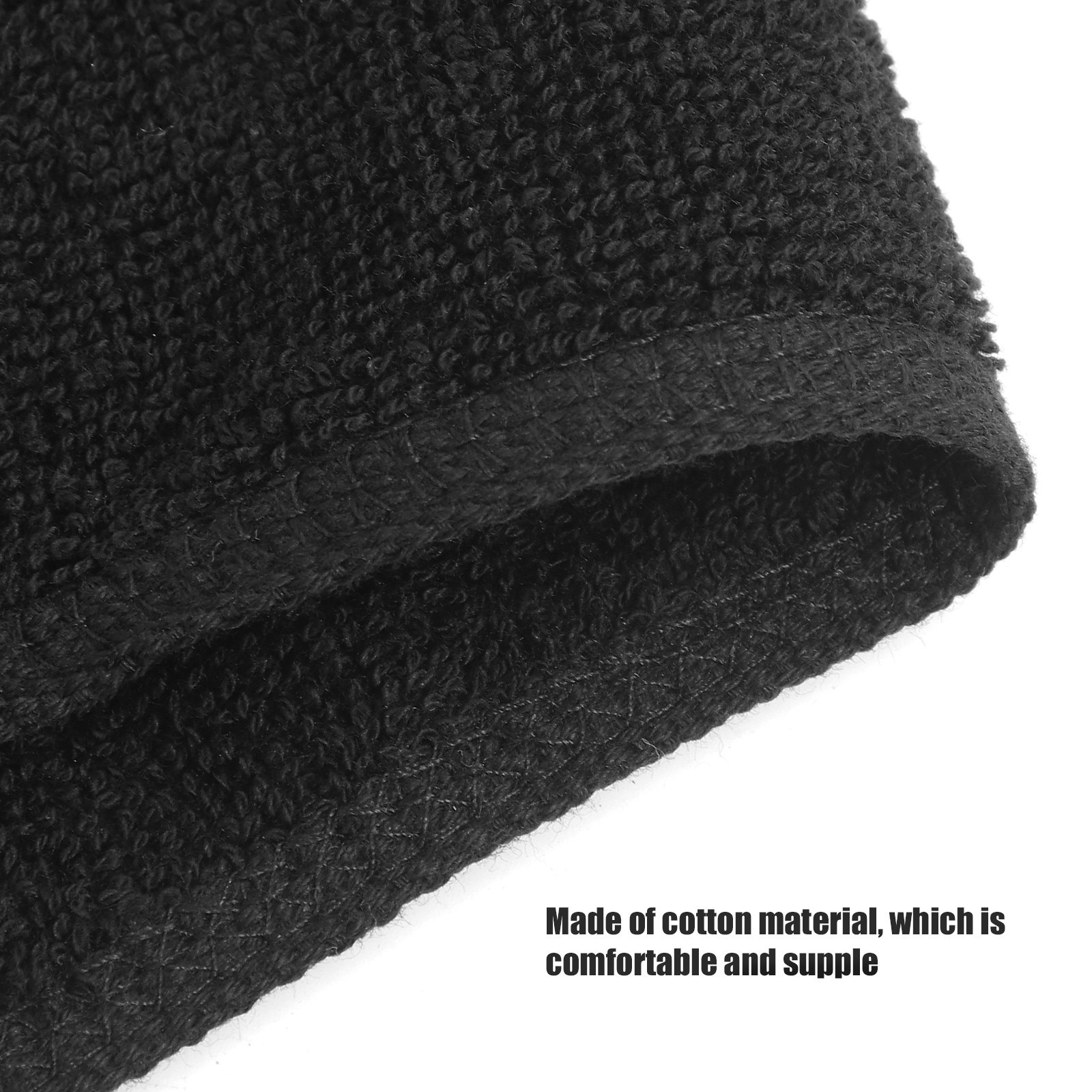 2Pcs Cotton Hair Towel Black A - Home Textiles Pakistan recension och pris