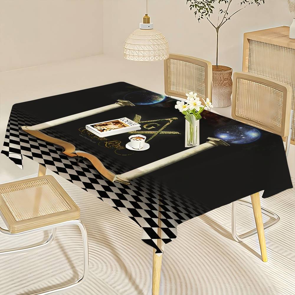 Masonic Lodge Freemasonry Logo - Home Textiles Today Logo recension och pris