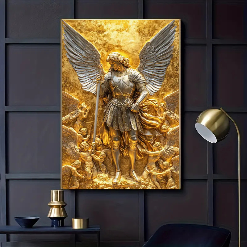 Archangel Michael Gold Angel S - Home Textiles Products recension och pris