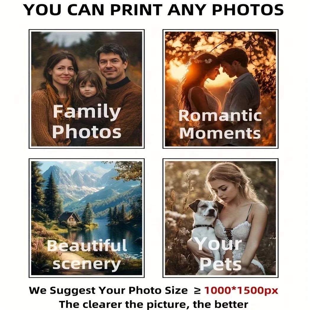 Personalized Photo Canvas, Cus - Home Textiles Products recension och pris