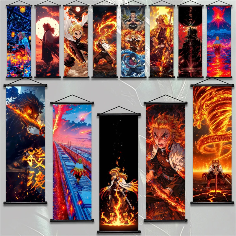 Demon Slayer Kyojuro Rengoku H - Home Textiles Products recension och pris