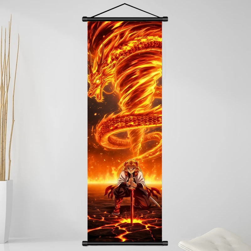 Demon Slayer Kyojuro Rengoku H - Home Textiles Products recension och pris