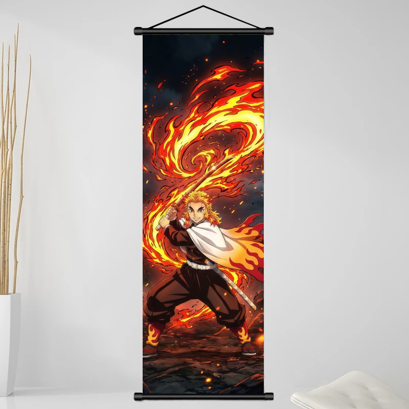 Demon Slayer Kyojuro Rengoku H - Home Textiles Products recension och pris