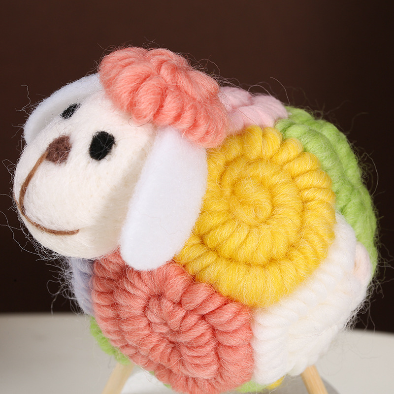 1PCS Lovely Felt Sheep Ornamen - Home Textiles China recension och pris