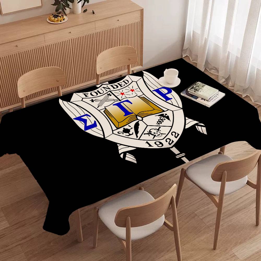 Sigma Gamma Rho LOGO Tableclot - Home Textiles Today Logo recension och pris