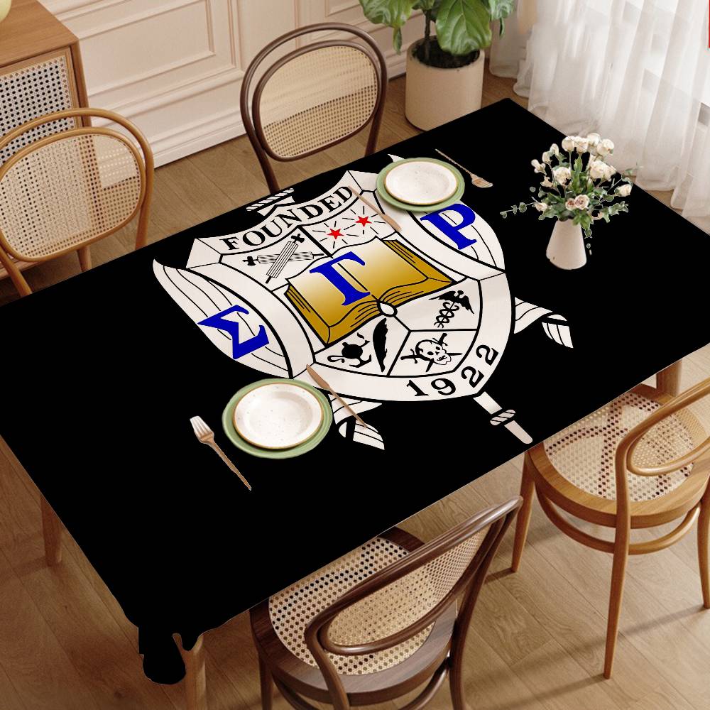 Sigma Gamma Rho LOGO Tableclot - Home Textiles Today Logo recension och pris