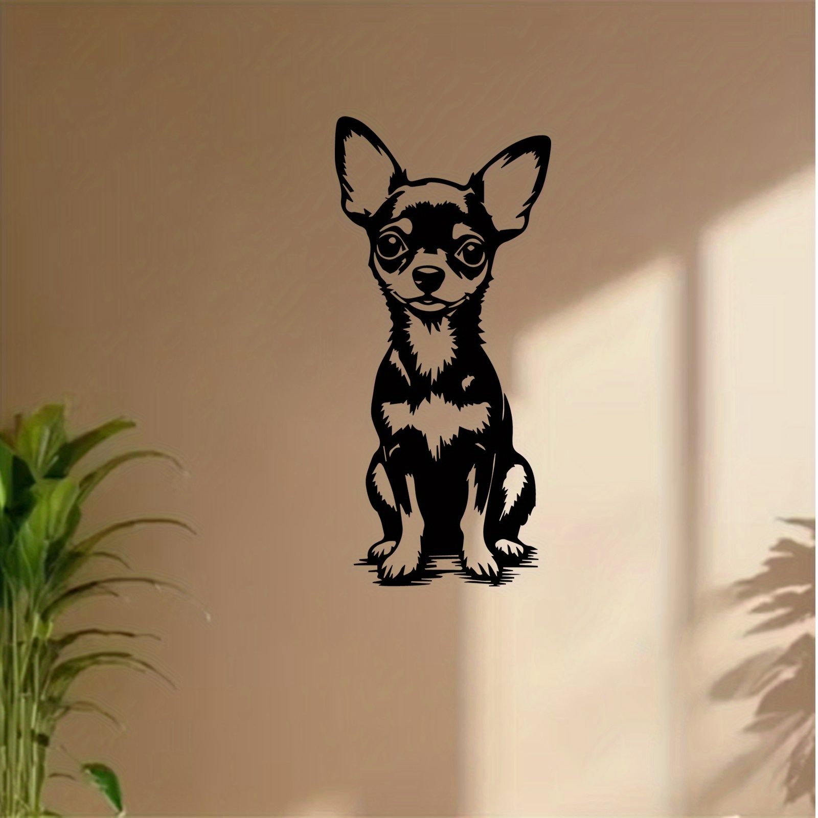 Mordern Metal Wall Art Cute Ch - Home Textiles Products recension och pris